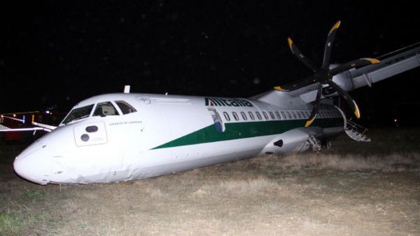 Samolot wykonywał lot dla włoskich linii lotniczych Alitalia