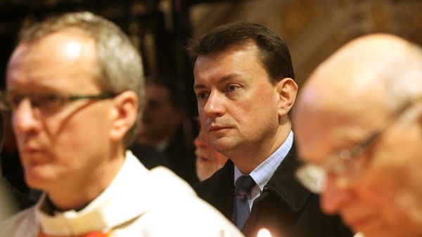 Poseł PiS Mariusz Błaszczak w czasie 24. Pielgrzymki Parlamentarzystów Polskich