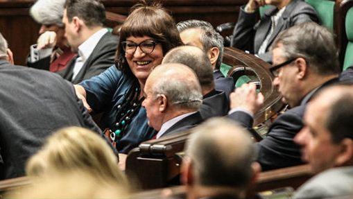 Posłanka Ruchu Palikota Anna Grodzka