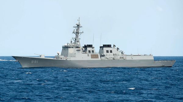 Południowokoreański niszczyciel ROKS Sejong the Great