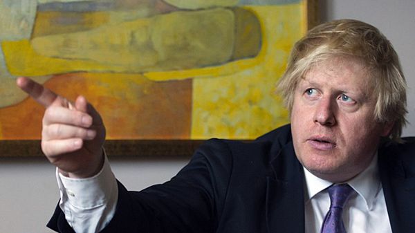 Burmistrz Londynu Boris Johnson