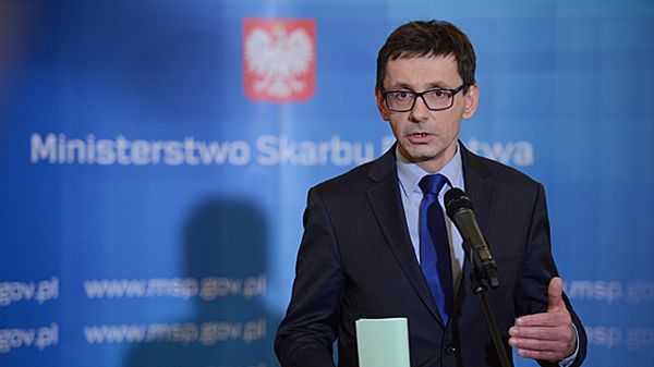 Minister skarbu państwa Mikołaj Budzanowski