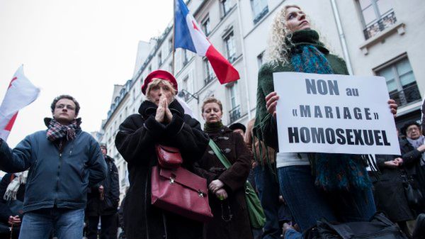 To już trzecia manifestacja przeciw małżeństwom homoseksualnym