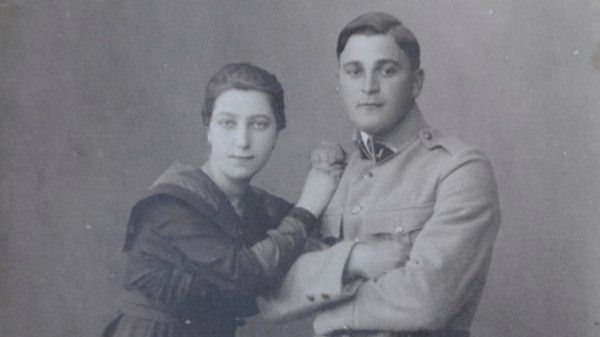 Dziadek Angeli Merkel - Ludwig Kasner (Kaźmierczak) z żoną Margarethe