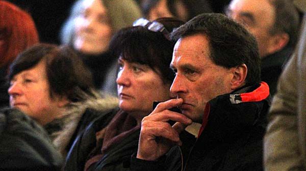 Brat Macieja Berbeki, Jacek uczestniczy we mszy św. Sanktuarium Matki Boskiej Fatimskiej na Krzeptówkach.