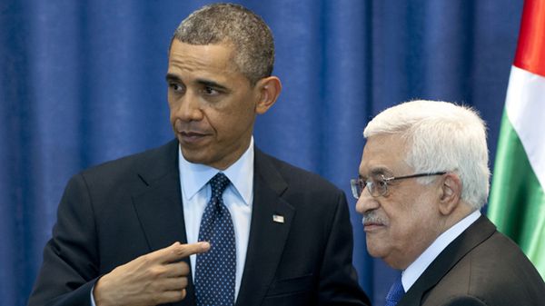 Barack Obama i Mahmud Abbas