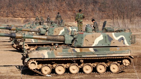 Południowokoreańskie działa samobieżne K9 Thunder
