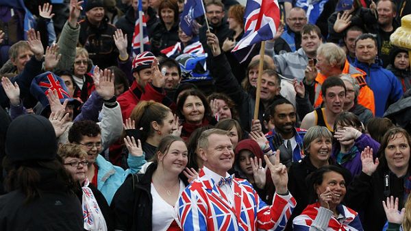 Grupa zwolenników pozostania Falklandów zamorskim terytorium Wielkiej Brytanii