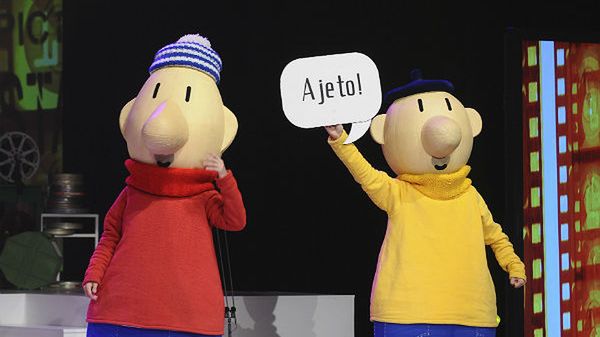 Pat i Mat - bohaterowie bajki "Sąsiedzi"