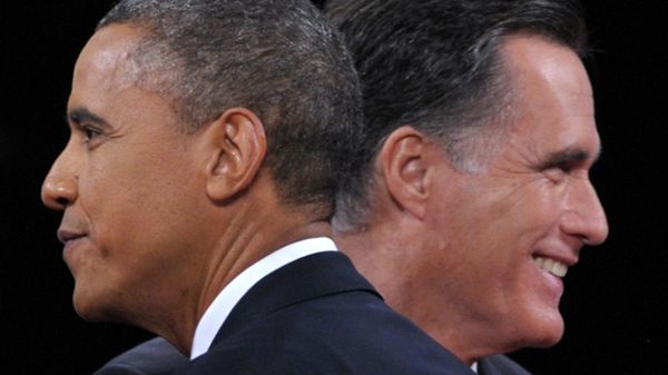 Barack Obama i Mitt Romney