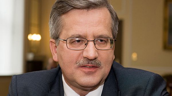 Prezydent Bronisław Komorowski