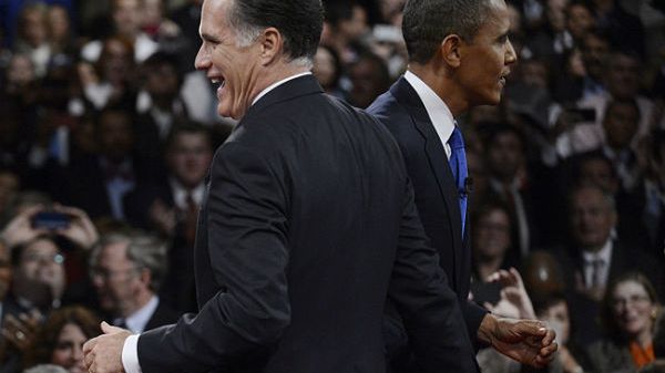 Barack Obama i Mitt Romney