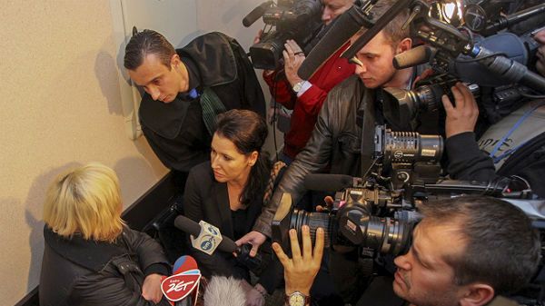 Elżbieta B. nie chciała rozmawiać z dziennikarzami