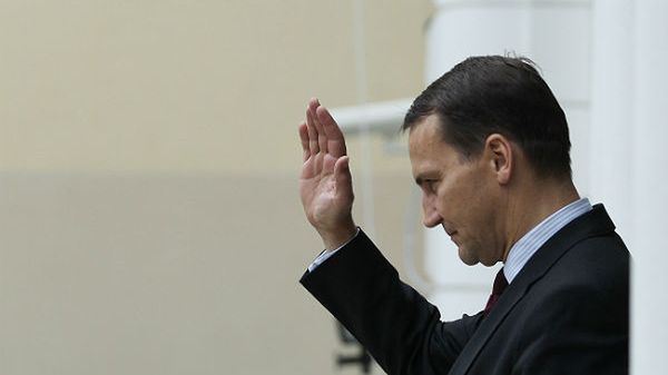 Szef polskiej dyplomacji Radosław Sikorski