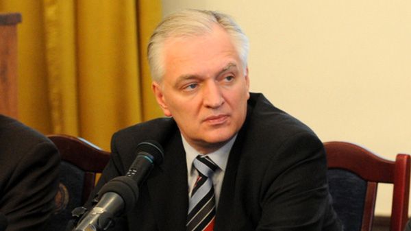 Minister sprawiedliwości Jarosław Gowin