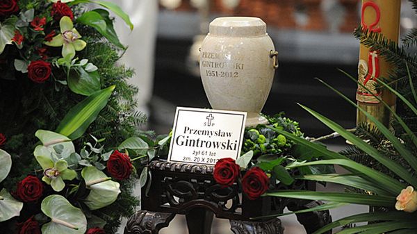 Uroczystości pogrzebowe Przemysława Gintrowskiego