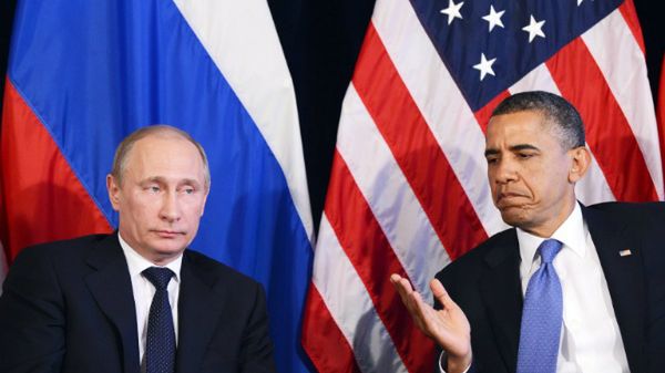 Prezydenci Władimir Putin i Barack Obama