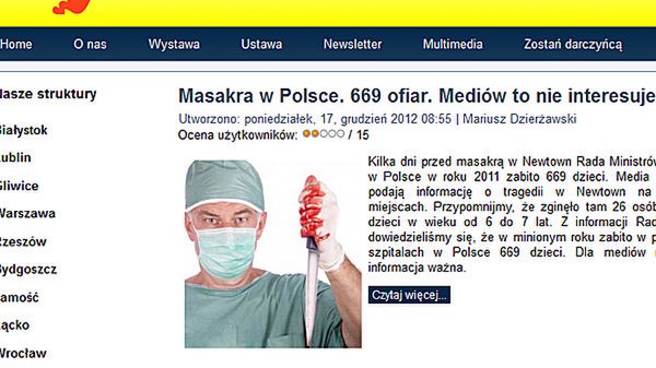 Tekst na stronie Fundacji Pro - prawo do życia