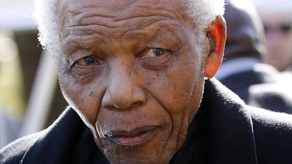 Nelson Mandela - zdjęcie z czerwca 2010
