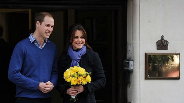 Księżna Kate z mężem Williamem