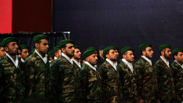 Członkowie zbrojnego skrzydła Hezbollahu