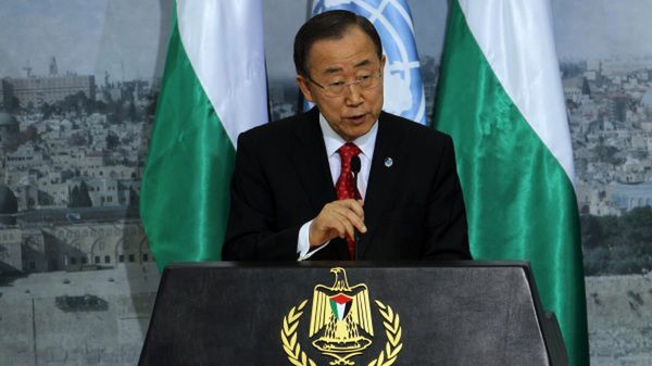 Sekretarz generalny ONZ Ban Ki Mun