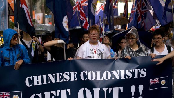 Marsz prodemokratyczny w Hongkongu