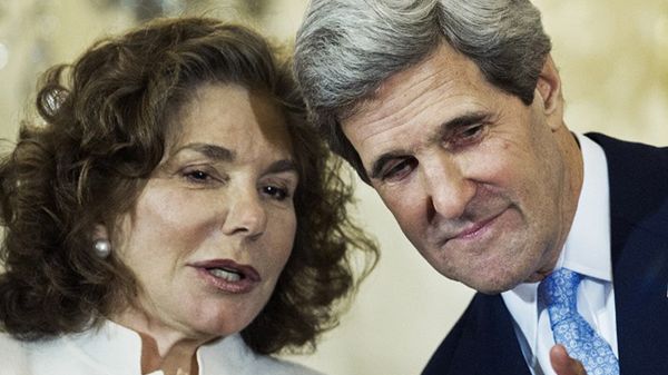 Teresa Heinz Kerry z mężem