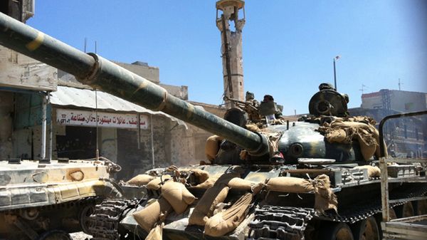 Czołg armii syryjskiej