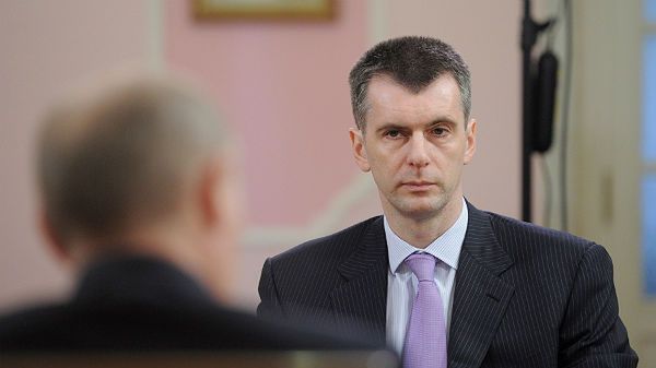 Rosyjski miliarder Michaił Prochorow