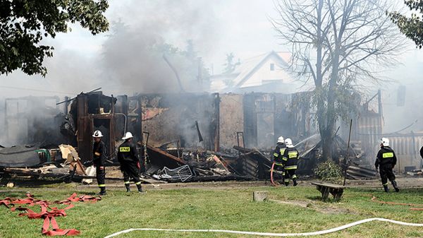 W pożarze spłonęło 14 mieszkań