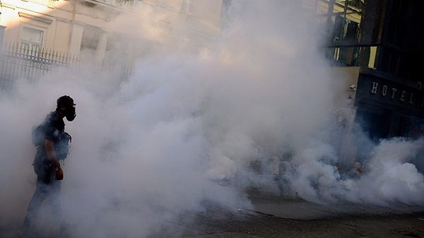 Policjant w Stambule