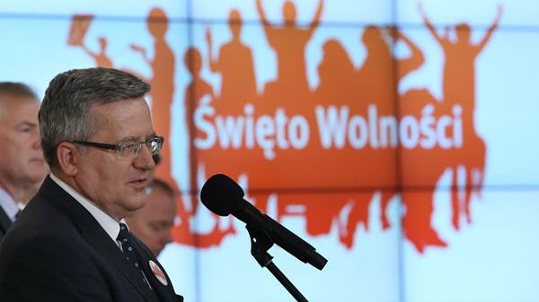 Prezydent Bronisław Komorowski