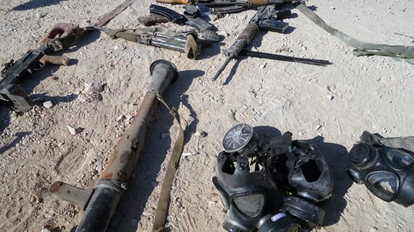 Broń syryjskich rebeliantów zdobyta przez reżimową armię