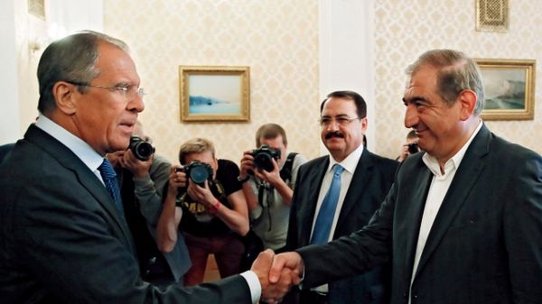 Siergiej Ławrow i Kadrim Dżamil