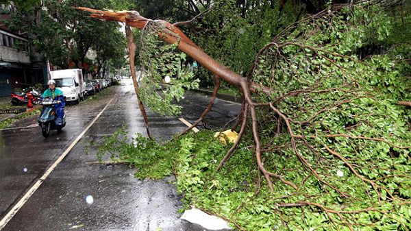 Tajfun Soulik przeszedł nad Tajwanem