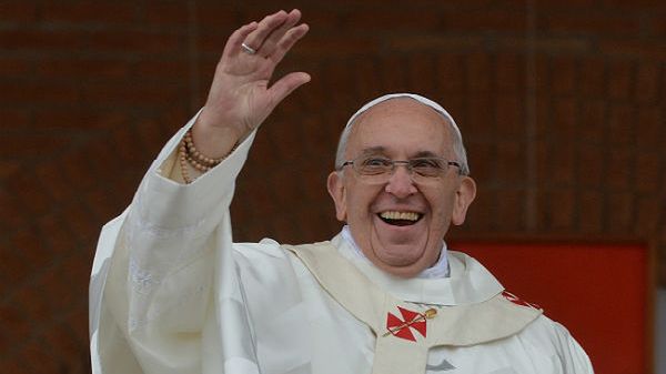 Papież Franciszek pozdrawia wiernych w Brazylii