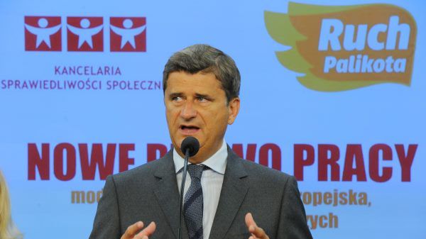 Lider Ruchu Palikota Janusz Palikot
