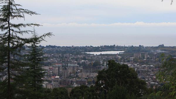 Widok na Suchumi w Abchazji