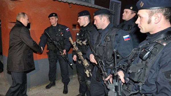 Władimir Putin i siły specjalne FSB