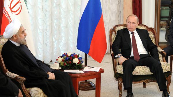 Hasan Rowhani i Władimir Putin