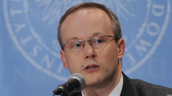 Prezes IPN Łukasz Kamiński