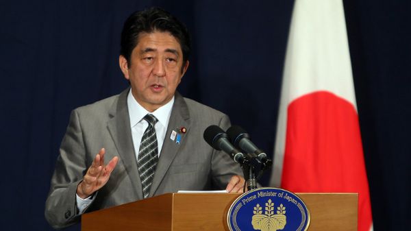 Premier Japonii Shinzo Abe