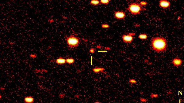 Zdjęcie komety C/2012 S1 udostępnione przez NASA