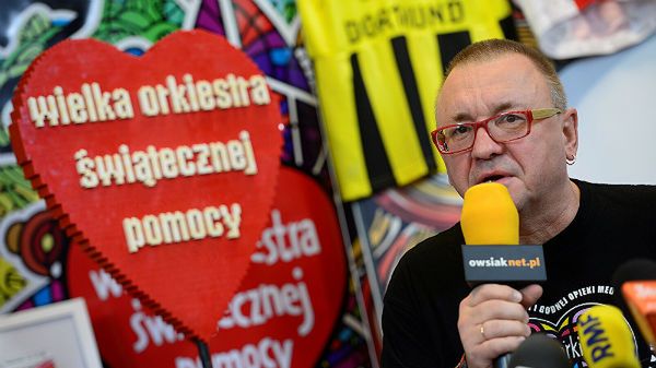 Szef Fundacji Wielkiej Orkiestry Świątecznej Pomocy Jerzy Owsiak