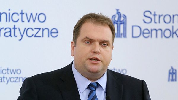 Przewodniczący Stronnictwa Demokratycznego Paweł Piskorski