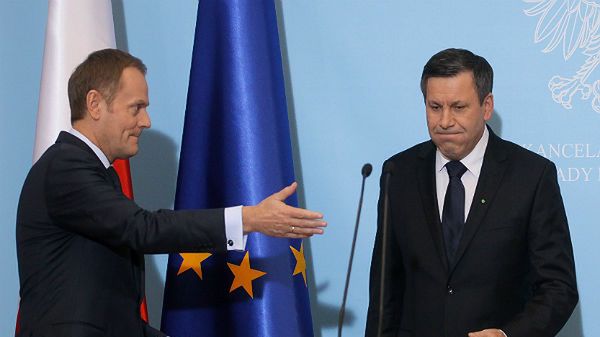Donald Tusk i Janusz Piechociński
