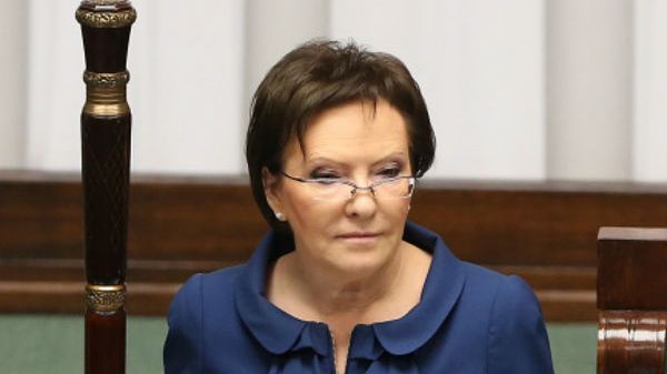 Marszałek sejmu Ewa Kopacz