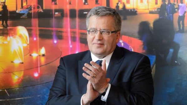 Prezydent Bronisław Komorowski