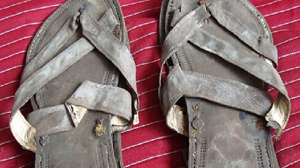 Sandały mahatmy Gandhiego